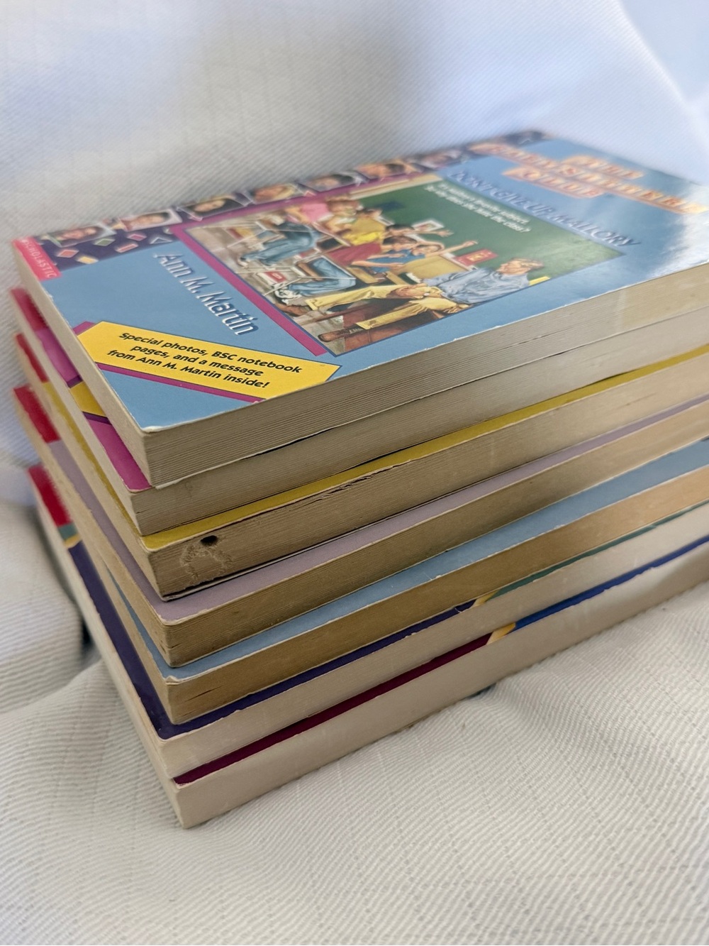 Lot of 7 Vintage The Baby-Sitters Club Books by Ann M. Martin paperbacks - Picture 2 of 10